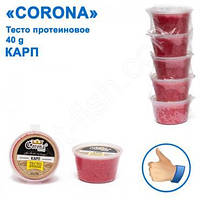 Тесто протеиновое Corona 40g карп (5шт) Оригинал