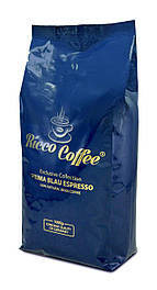 Зернова кава Ricco Coffee Prima Blau Espresso Italiano в пачках