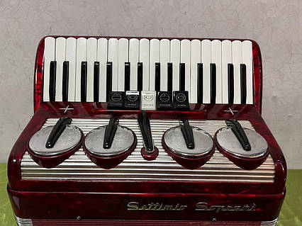 6420) Итальянский Аккордеон Settimio Soprani 3/4 Полная