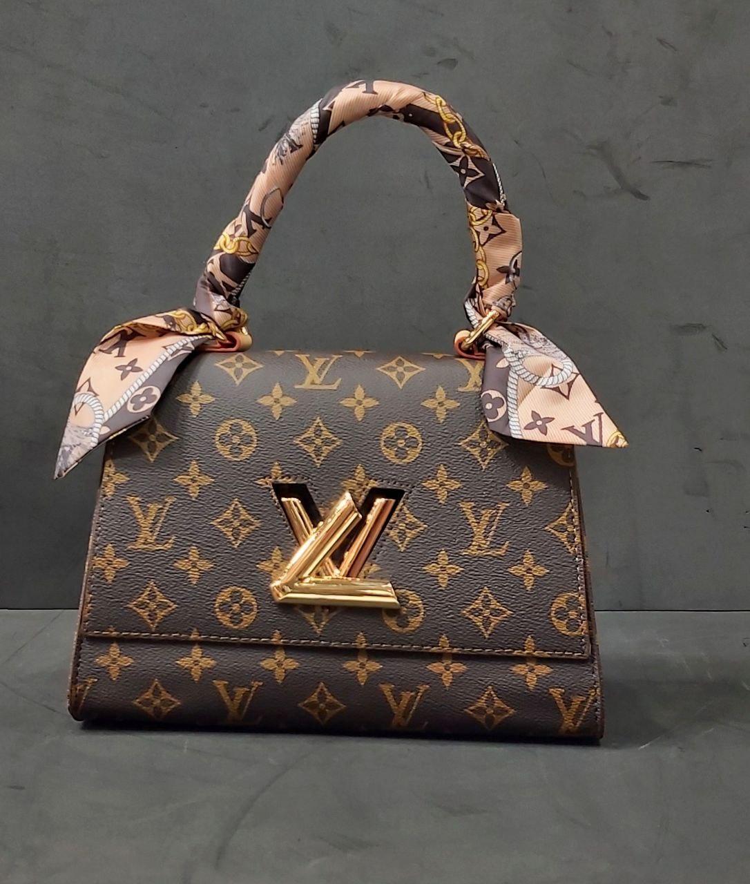 Жіноча Сумка Louis Vuitton Луї Вітон із хусткою Люкс якість