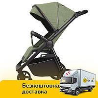 Детская прогулочная коляска CARRELLO Bravo SL CRL-5520 Fruit Green Хаки