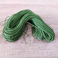 Шнур декоративний Ø 1 мм, зелений