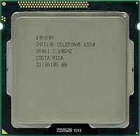 Процессор Intel Celeron Dual-Core G550 2.6GHz/2MB/5GT/s s1155, tray