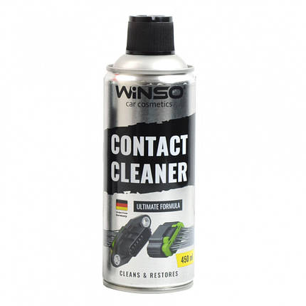 Очищувач електро-контактів спрей 450ml Winso CONTACT CLEANER 820 380, фото 2