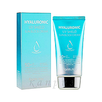 Солнцезащитный крем FarmStay Hyaluronic Uv Shield Sun Block Cream SPF50+ PA+++ с гиалуроновой кислотой 70 мл