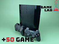 PlayStation 3 SuperSlim на 500гб (+50 ігор) Два джойстики