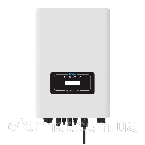 Мережевий інвертор DEYE SUN-20K-G04/G05 (20 кВт, 2*26А, 3 фази)