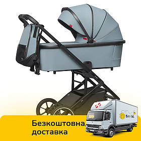 Коляска дитяча універсальна коляска 3в1 CARRELLO Alfa+ CRL-6508 Parrot Green Зелений