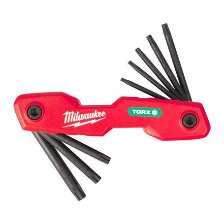 Набір складаних шестигранних ключів Torx, 8 шт. Milwaukee 4932480979, фото 1