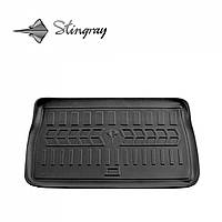 3D коврик с бортами в багажник для Dodge Grand Caravan V RT 2008-2020 (нижняя полка) короткий Stingray