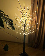 Светодиодные LED деревья, Светодиодные ДЕРЕВЬЯ уличные, Праздничное освещение, Гірлянда дерево, 1.5 м, 225 led