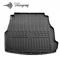 3D коврик с бортами в багажник для MERCEDES BENZ W206 C 2021- (седан) Stingray