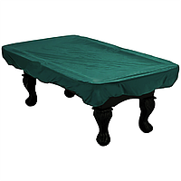 Чохол для більярдного столу 9 футів з резинкою на лузах (зелений)