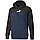 Худі чоловічий Puma Essentials+ Block 849036 73 (синій, теплий, фліс, спортивний, бавовна, бренд пуму), фото 4
