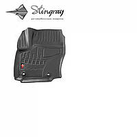 Водительский 3D коврик в салон для Ford S-Max 2006-2014 клипса овал 1шт Stingray