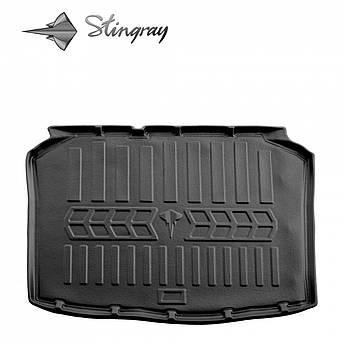 3D килимок з бортами в багажник для SKODA Fabia 1999-2007 хетчбек Stingray