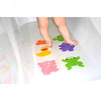 Набор миниковриков для купания и игры ребенка в ванной TM KinderOK MINI1 6 шт Разноцветный