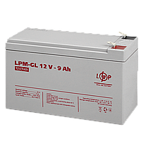 Аккумулятор гелевый LPM-GL 12V - 9 Ah