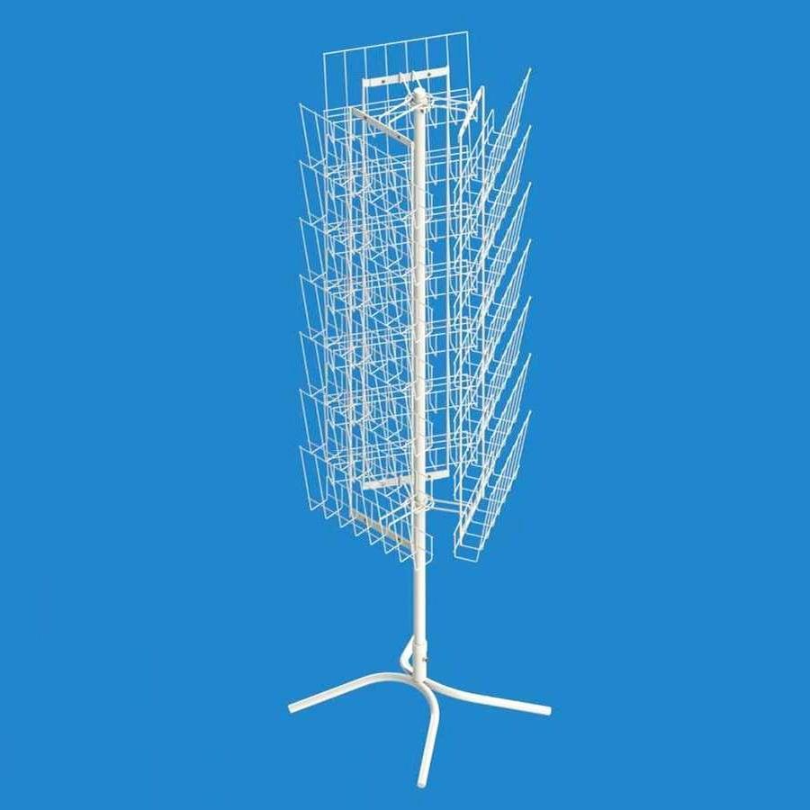 Стійка обертається під газети 21 сітчаста полиця