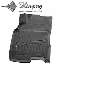 Водійський 3D килимок в салон для NISSAN X-Trail T30 2001-2007 1шт Stingray