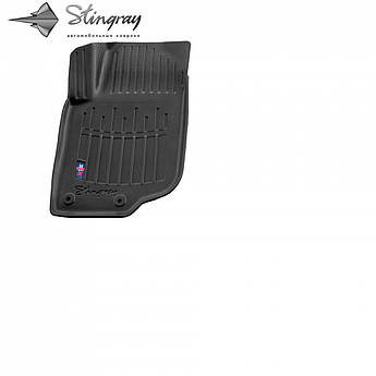 Водійський 3D килимок в салон для PEUGEOT 207 2006-2012 1шт Stingray