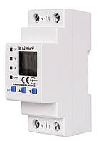 Реле контроля напряжения и тока однофазное 63А с индикацией e.control.pro.vcm63