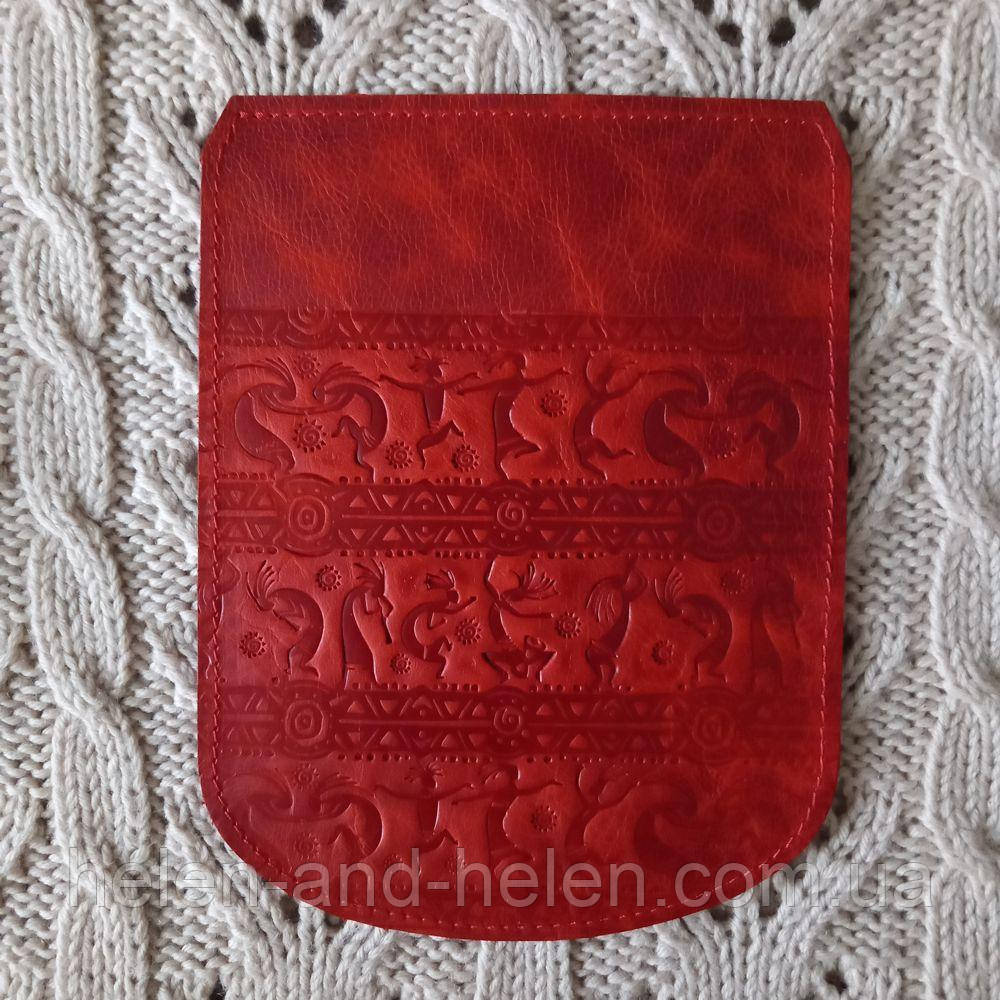 Клапан для рюкзака "Кокопеллi". Колір "Червоний"., фото 1