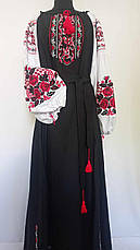 Сукня вишита жіноча (домоткане полотно) "Дерево Життя", фото 3