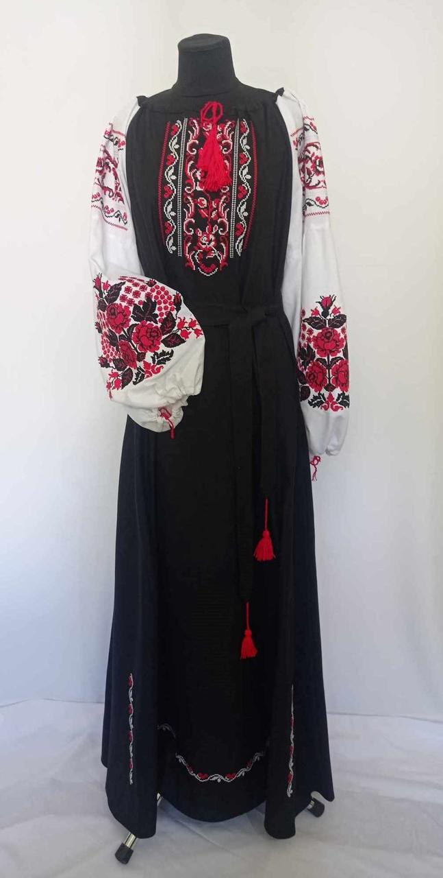 Сукня вишита жіноча (домоткане полотно) "Дерево Життя"