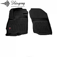 Передние 3D коврики с бортами в салон для CITROEN C-Crosser 2007-2013 2шт Stingray