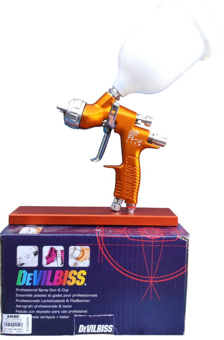 Краскопульт DeVilbiss GTi Pro Lite HVLP GHV30 1,4мм — в Категории ...
