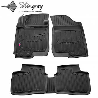 3D килимки з бортами в салон для HYUNDAI i30 FD 2007-2012 5шт Stingray