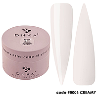 Акрил-гель DNKa Аcryl Gel 06 Creamy, 30 мл