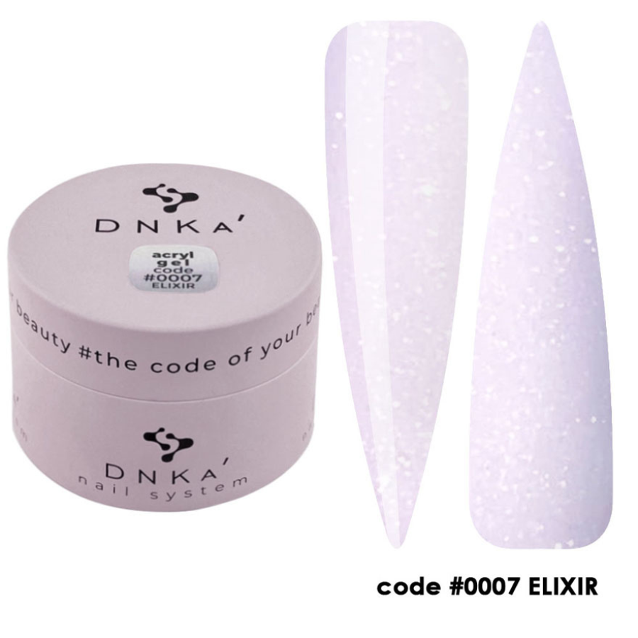 Акрил-гель DNKa’ Аcryl Gel 07 Elixir, 30 мл