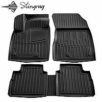 3D коврики с бортами в салон для NISSAN X-Trail T33 2021- 5шт Stingray