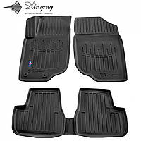 3D коврики с бортами в салон для PEUGEOT 207 2006-2012 5шт Stingray