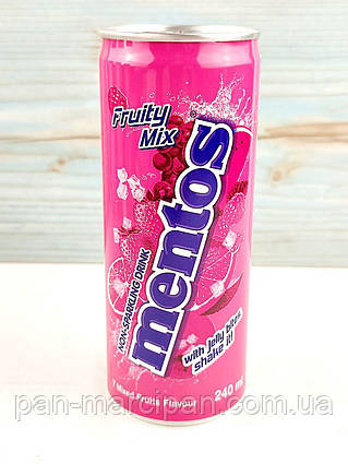 Напій газований Mentos Fruit 240 мл