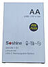 Акумулятор АА Soshine 1,5v 2600mAh із заряджанням від USB-С (4 шт.), фото 3