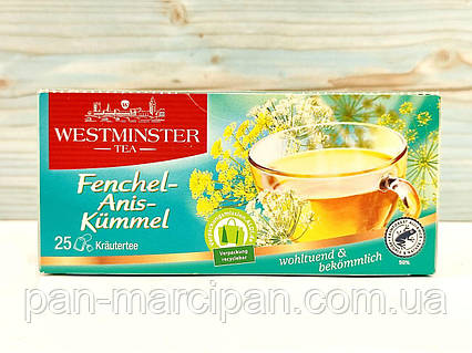 Чай Westminster Fenchel-Anis-Kummel 25 пакетиків