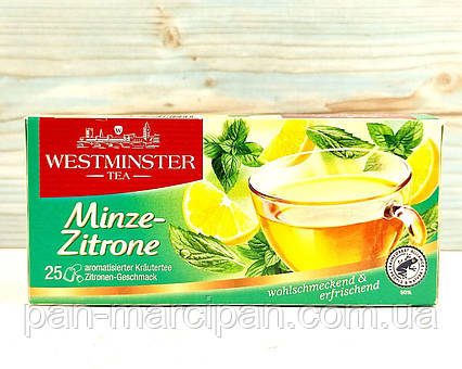 Чай Westminster Minze-Zitrone 25 пакетиків