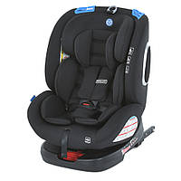 Автокресло детское (группа +0-1-2-3, 0-36 кг, isofix) El Camino ABSOLUTE ME 1079 Royal Total Black Черное