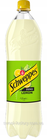 Швепс Schweppes Lemon Zero 1700ml, фото 1