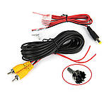 Набір кабелів для під'єднання камери заднього огляду Car Rear View Camera (коронка в комплекті), фото 2