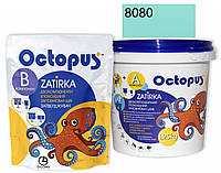 Двухкомпонентная эпоксидная затирка Octopus Zatirka цвет зелено-мятный 8080 1,25 кг (8080-1)