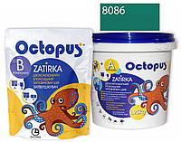 Двухкомпонентная эпоксидная затирка Octopus Zatirka цвет зелено-мятный 8086 1,25 кг (8086-1)