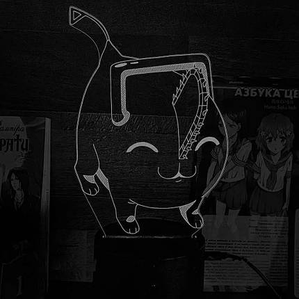 Акриловий світильник-нічник Chainsaw Man 2 білий tty-n002295, фото 1