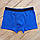 Чоловічі труси-боксери, розмір M, колір синій, фото 2