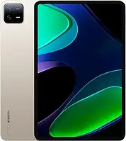 Планшет Xiaomi Pad 6 8/128GB Gold (Global Version), 8/13 Мп, Qualcomm Snapdragon 870, IPS 11", 8840 мАч