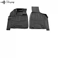 Передние 3D коврики с бортами в салон для CHRYSLER Grand Voyager V RT 2008-2016 2шт Stingray