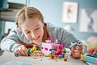 Конструктор LEGO Minecraft Дім-Аксолотль 242 деталі (21247), фото 8